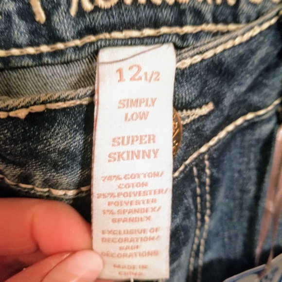 Justice Super Skinny Jeans - Picture 6 of 8